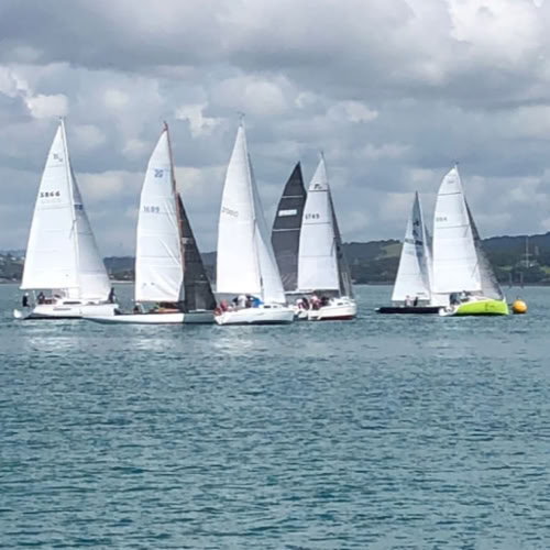 Racing at Russell Boating Club, Russell, Bay of Islands